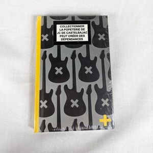 JC de Castelbajac + Popeterie Guitar Mini Notebook Sealed NEW NIP